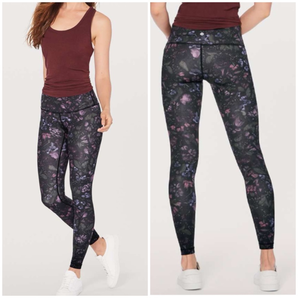 Lululemon Wunder Under Low Rise Tight In full-on® luxtreme Size 4‎